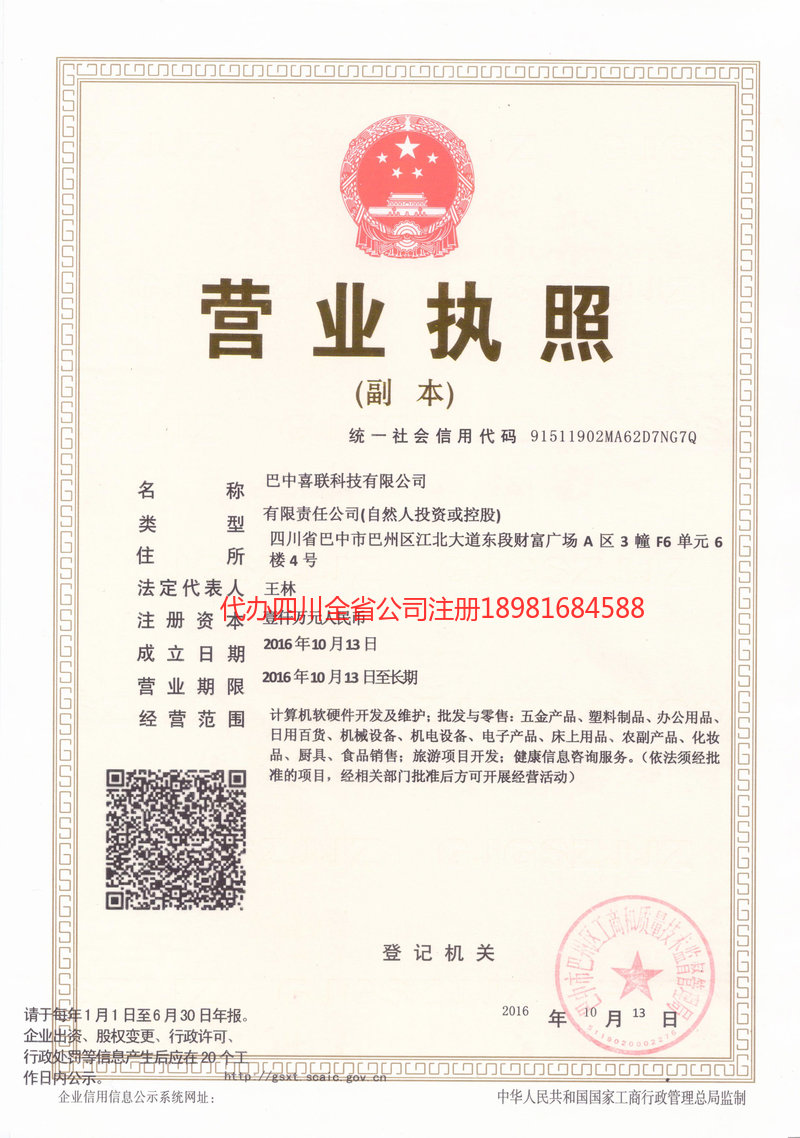 洮南洮南喜联科技有限公司